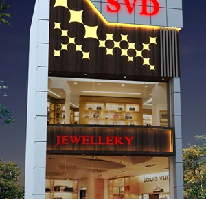 Best Aluminum Acp Front elevation works in Tirunelveli and Tuticorin